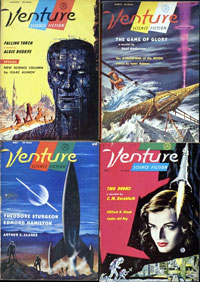 Venture Science Fiction Vol. 2, #1 - #4 (Complete, 4 issues)